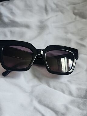 MCM Black Square-Edge Women's Sunglasses with Tinted Lenses